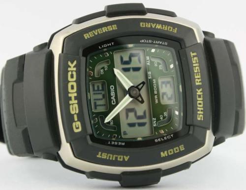 g shock army green watch price