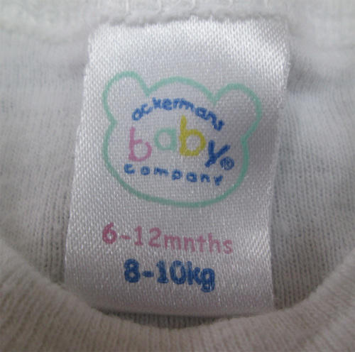 Baby Grows - Ackermans Baby Company - 6-12 Months - Baby Grow White was ...