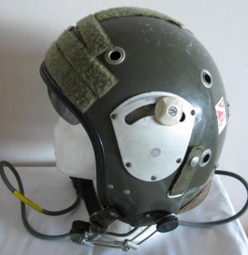 Headgear - SAAF HELICOPTER PILOTS HELMET BORDER WAR PERIOD LABELLED ...