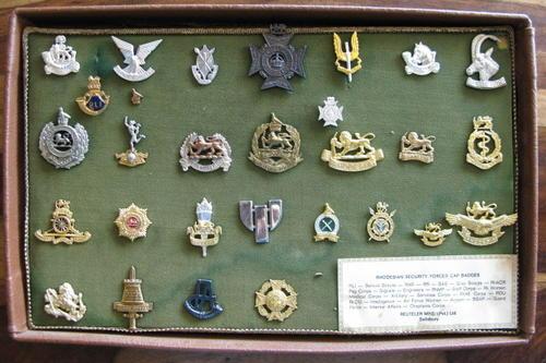 International Badges & Insignia - RHODESIAN SECURITY FORCES CAP BADGES ...