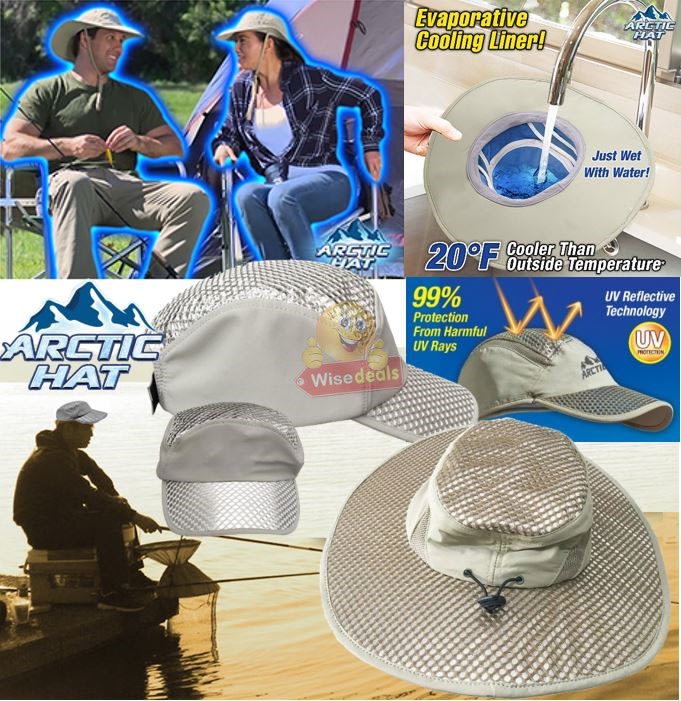 Other Camping & Outdoors - Beat the Heat with the New Arctic Hat - The  Evaporative Cooling Hat with UV Protection was sold for R150.00 on 6 Feb at  03:16 by Wisedeals in Sasolburg (ID:452319361)