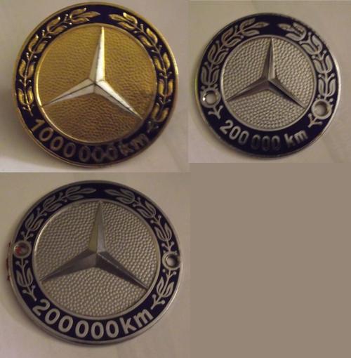 Road - Mercedes Benz Mileage Badges was sold for R1,100.00 on 16 Aug at