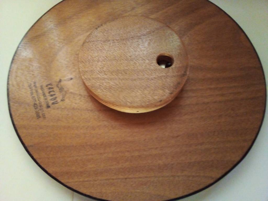 Other Antiques & Collectables Artistic Wooden Lazy Susan Made in