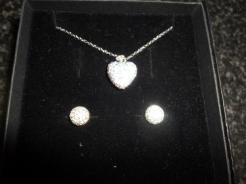 American swiss shop heart necklace