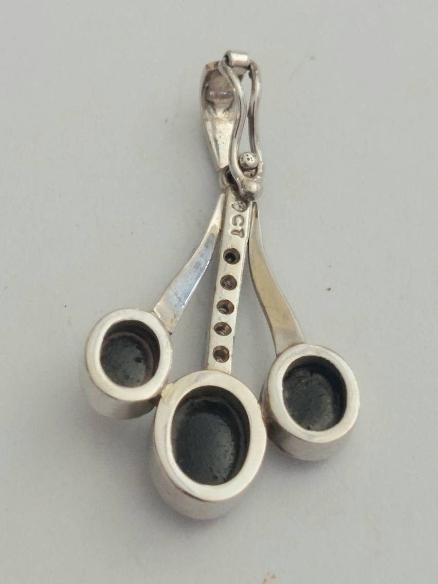 Necklaces & Pendants Exquisite vintage 9ct white gold opal & diamond