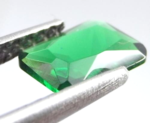 8x6mm Synthetic Emerald by Dazzling Jewellers 