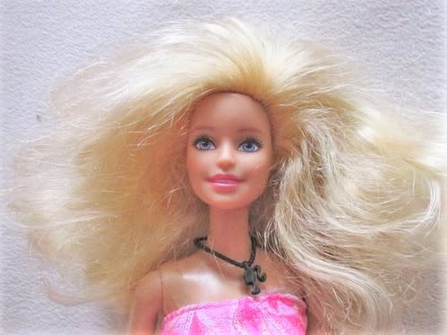 barbie with crazy hair