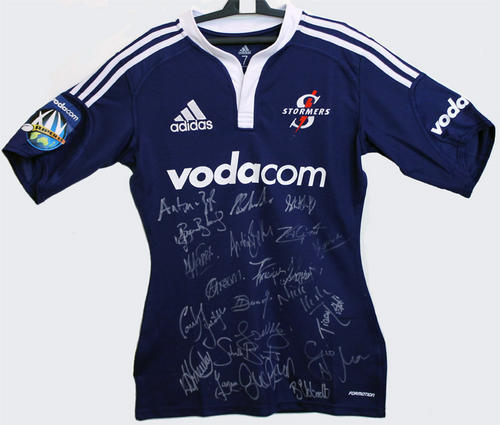 Signed Stormers Rugby T-Shirt