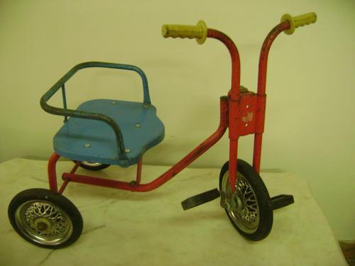 Other Antiques & Collectables - VERY CUTE VINTAGE TRI-ANG IRON TRICYCLE ...