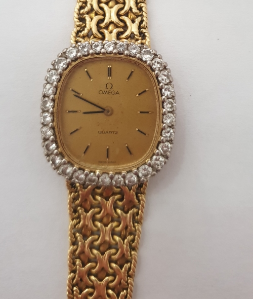 Rare & Collectable Watches - 18K Gold Ladies Omega Watch. for sale in ...