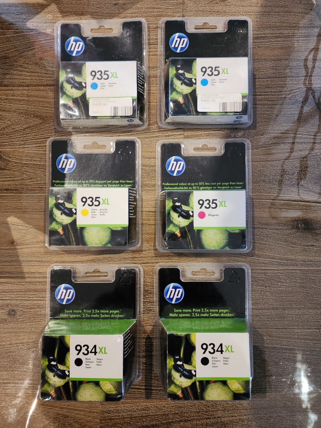 Ink Cartridges - HP ink cartridges set (original). for sale in ...