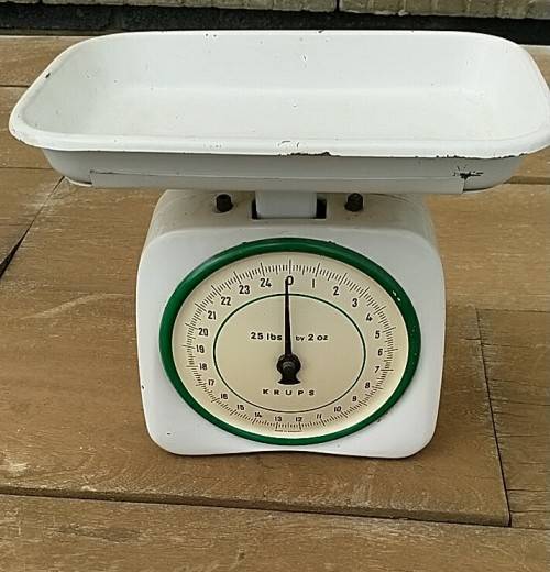 Scales & Weights Vintage Krups 25 lbs Scale Made in Germany was