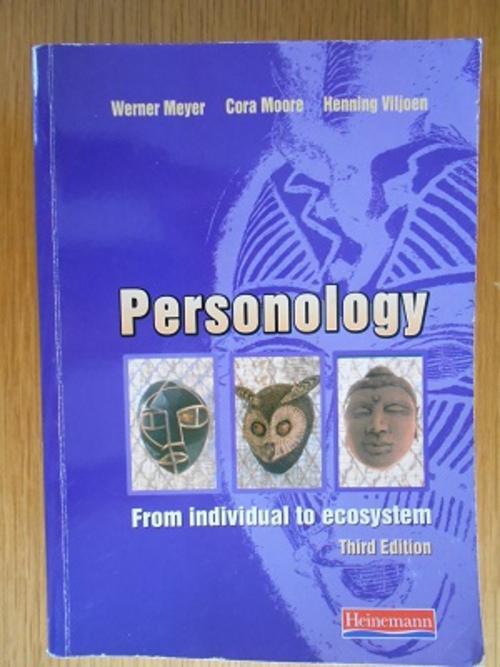 Self Help & Psychology Personology from Individual to Ecosystem , by Meyer, Moore, Viljoen