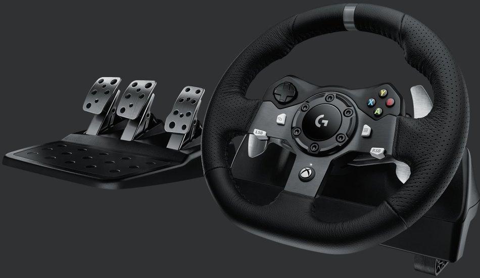 Controllers & Remotes - Logitech G920 Driving Force Wheel And Pedals 