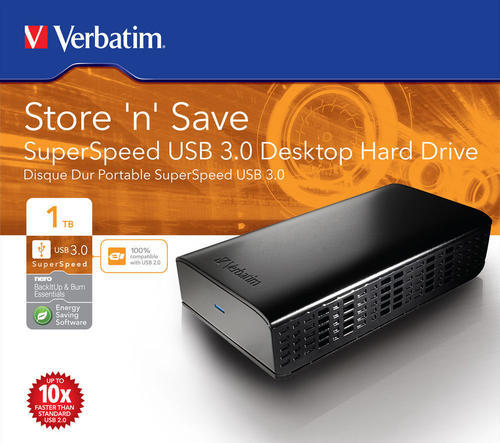 Verbatim 1TB hard drive