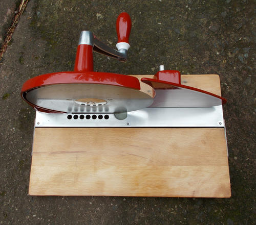 Top View of Vintage Alexanderwerk Bread Slicer 