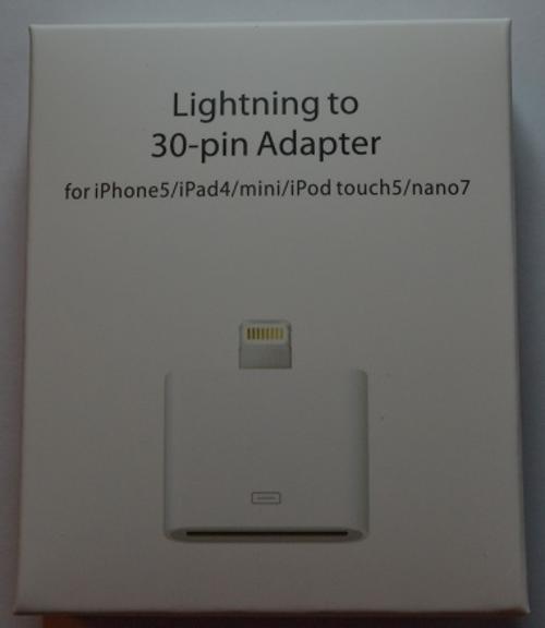 iPhone 5 8-Pin Adapter Box