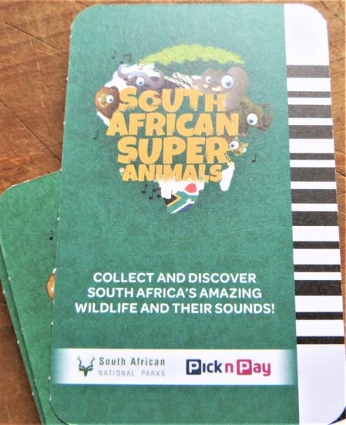 Trading Cards - South African Super Animals Cards - Pick n Pay - Nama ...