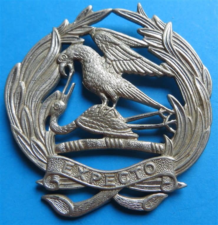 South African Army - First City Regiment Glengarry Pipers Badge. Was 