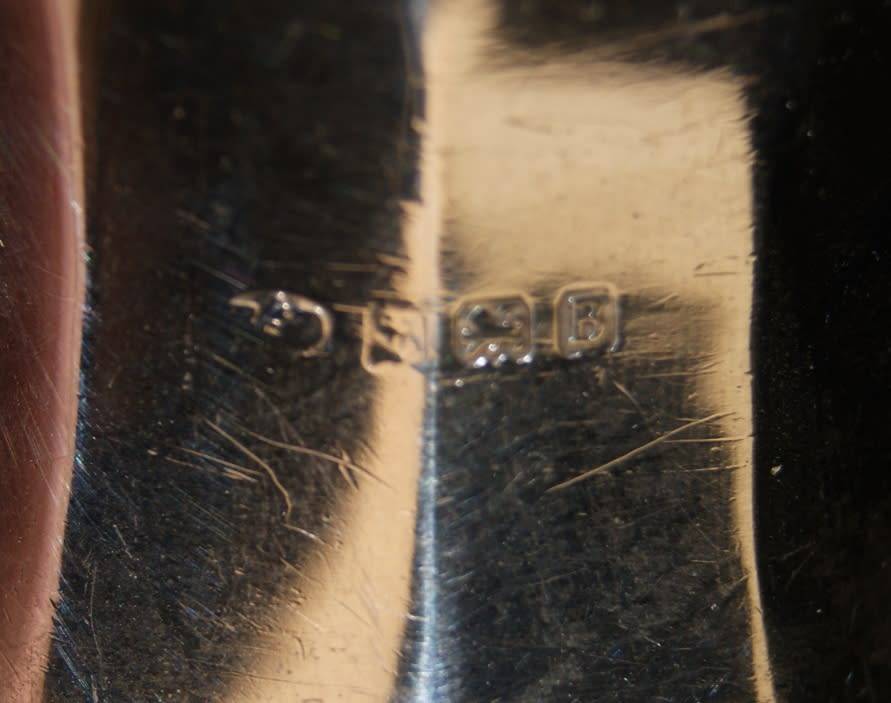 Silver Hallmarked Silver Birmingham 1926 Serviette Ring