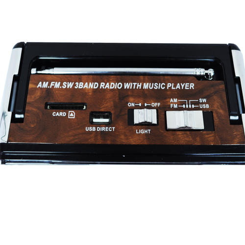 Radio with Am/Fm player, mp3, usb, 
