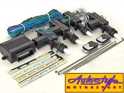 DIY Central Locking Kit, includes fittings for all 4 doors and remote