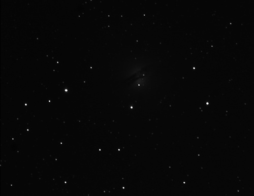 NGC5128 DSI PRO II IR Filter Unprocessed