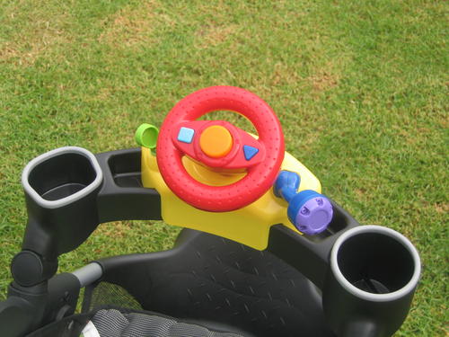 clip on steering wheel for stroller