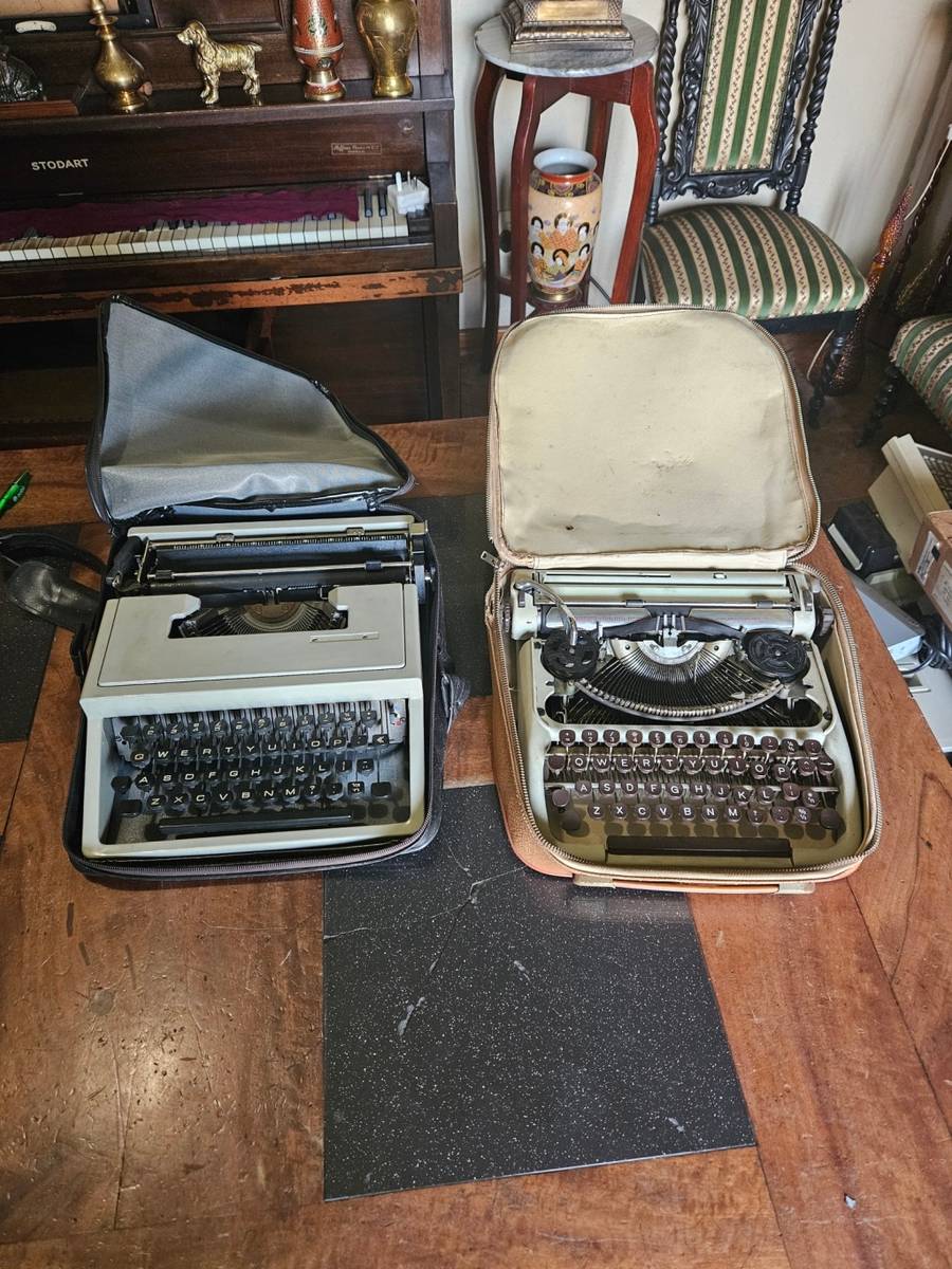 Other Antiques & Collectables Two Vintage Typewriters was sold for