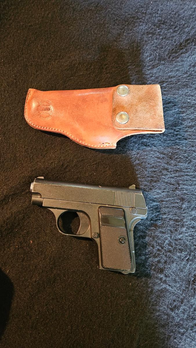 BB & Pellet Guns - Metal BB Gun + Leather Holster was sold for 401.00 ...