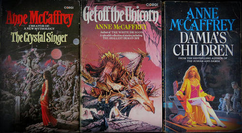 Science Fiction & Fantasy - ANNE MCCAFFREY : THE CRYSTAL SINGER + GET ...