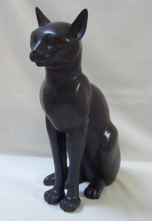 Porcelain & Ceramic - LLADRO BROWN EGYPTIAN CAT FIGURINE c1983-85 was ...