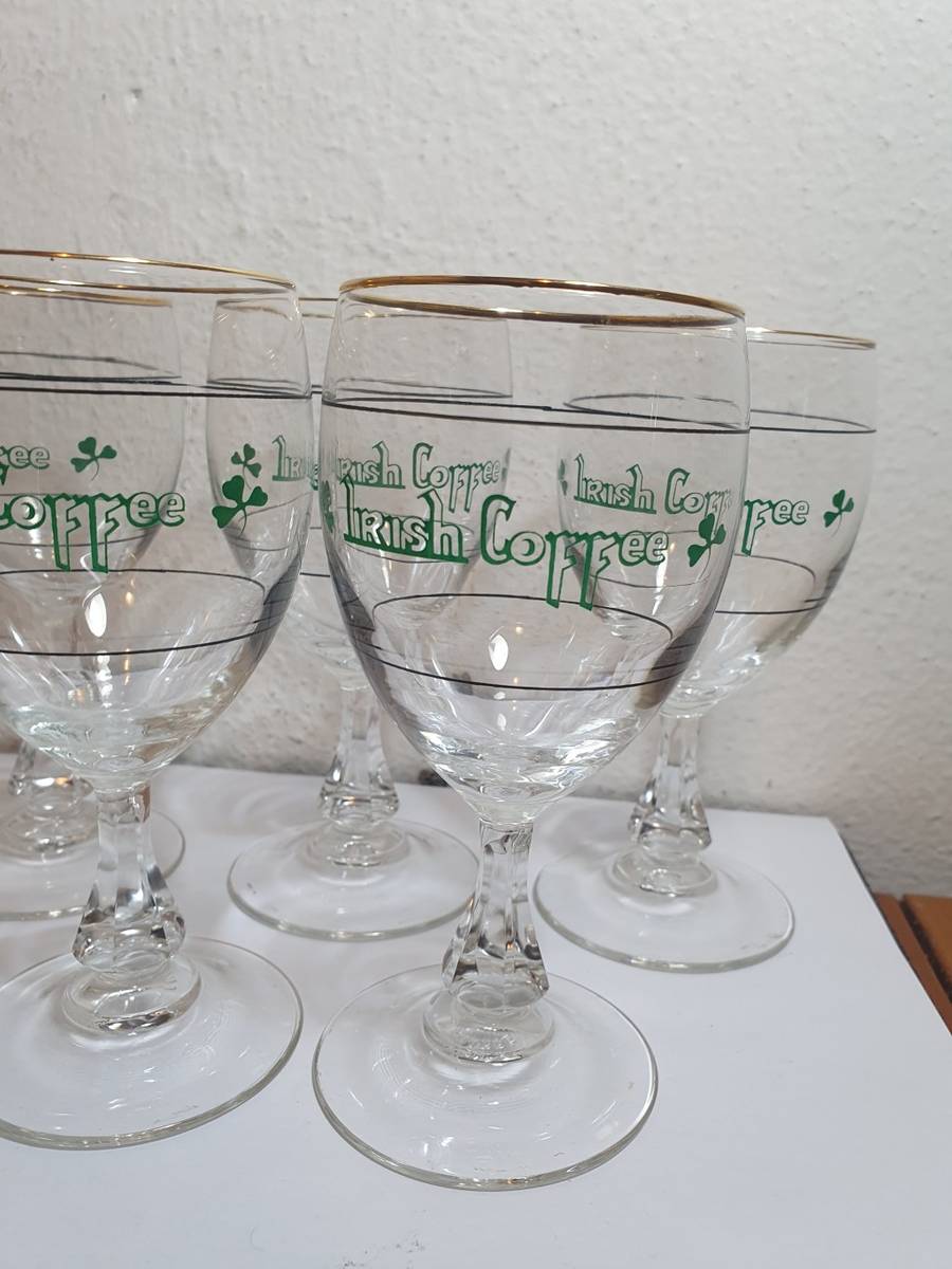 Drinking Glasses & Stemware BRAND NEW SET OF 5 ``CRYSTAL STEMMED