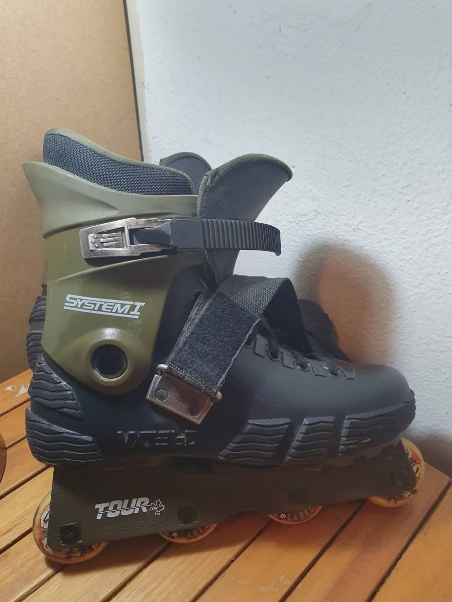 Roller Skates & Blades SECONDHAND POWERZONE VXT360 PROFESSIONAL ROLLER SKATES/ BLADES. for