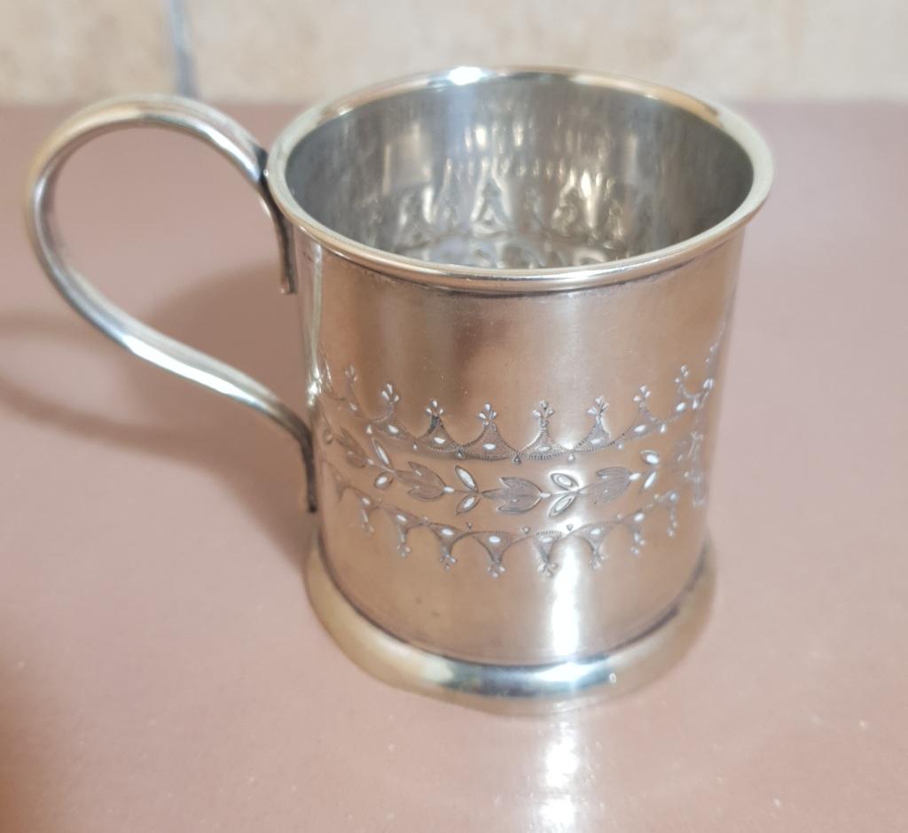 Silver - RARE ANTIQUE 1897 BIRMINGHAM HALLMARKED EPNS CHRISTENING MUG ...