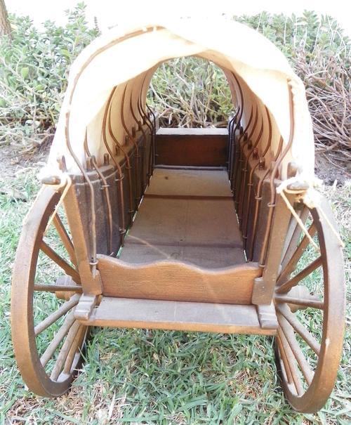 Africana - Large Bronze Alloy Very Unique Old Voortrekker Ox Wagon was ...