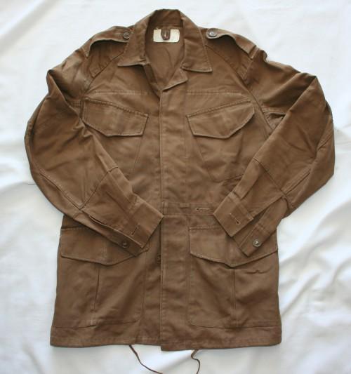 Uniforms - SADF--NUTRIA BROWN BUSHJACKET---SIZE: SMALL -- AS USED IN ...