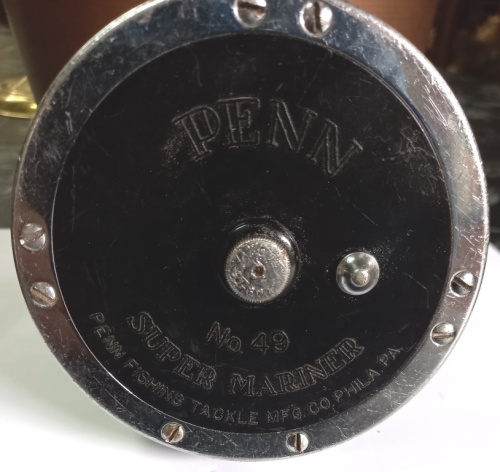 Reels - Vintage Penn no 49 Super Mariner Fishing Reel- made by MFG