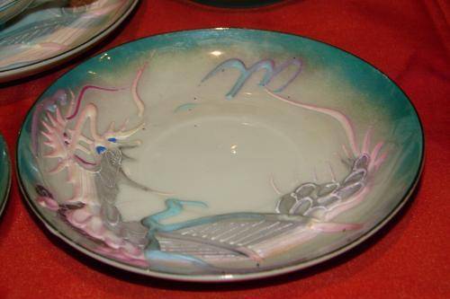 Oriental Porcelain - Stunning Antique 17 piece Japanese Tea set with