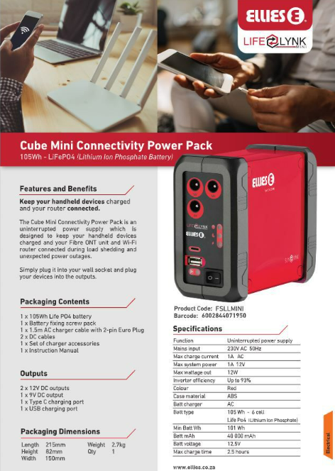 Cube Mini Connectivity Power Pack