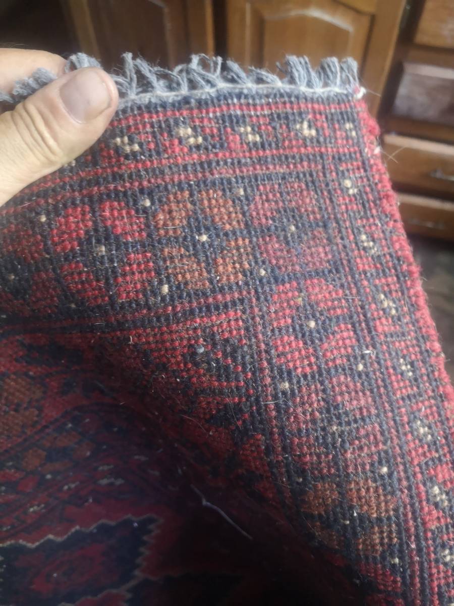 Rugs & Carpets EXCELLENT HANDKNOTTED VINTAGE AFGAN PERSIAN RUG