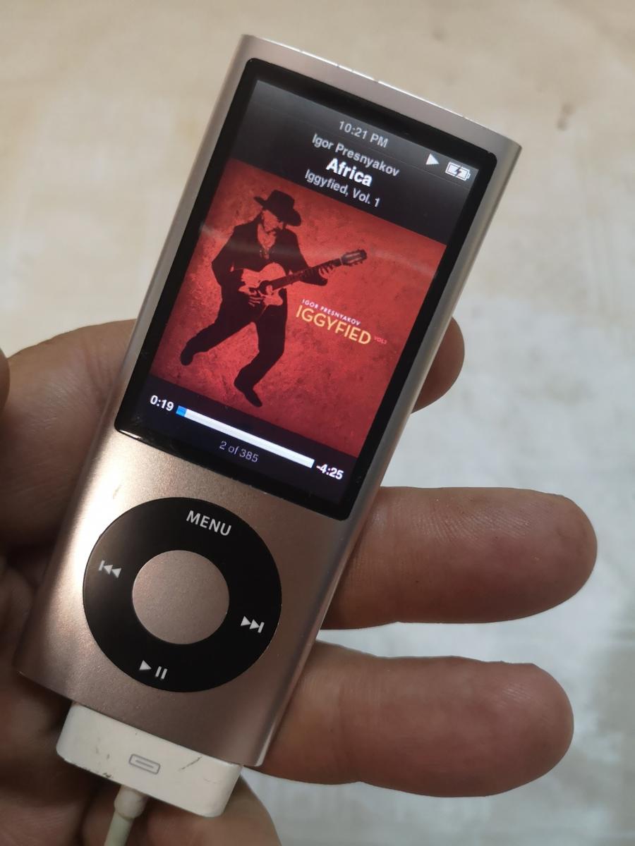 Apple iPods Apple Nano 5th Generation Ipod With a Incase Sports Arm Band 100 Working was