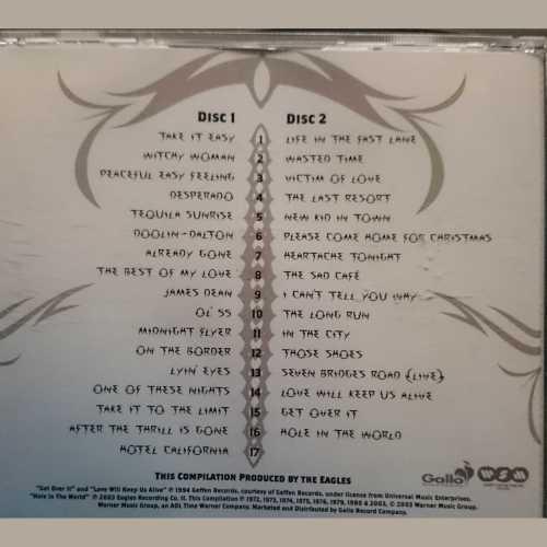 Other Music CDs Eagles The Complete Greatest Hits CD Set For Sale In South Africa ID