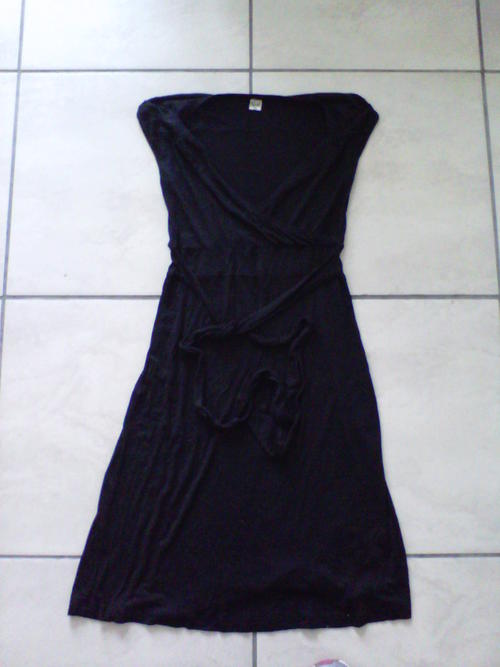 Casual Dresses - Womens Black RT (Mr Price) T-shirt material dress size ...