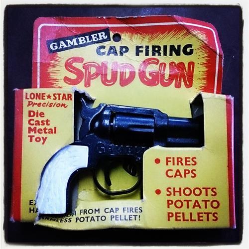 Vintage Toys - Vintage Miniature Toy Cap Gun Gambler by Lone Star ...