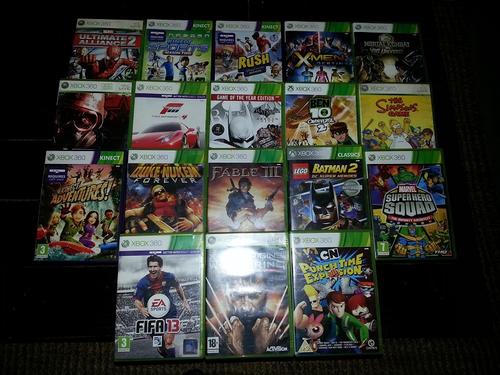 Xbox 360 console games bundle