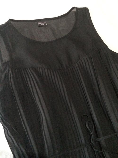 Formal Dresses - MILADYS SIZE 14 / 38 - BLACK PERMA PLEATED DRESS WITH ...