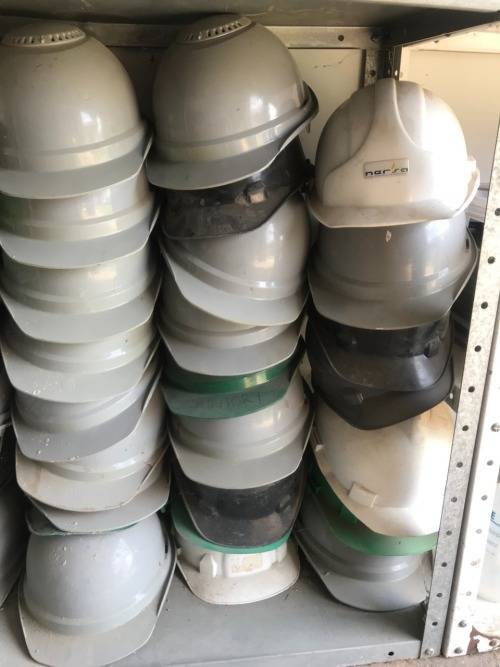 Protective Gear MINERS/CONSTRUCTION SITE HARD HATS for sale in