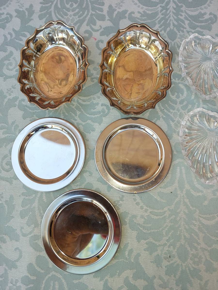 Utensils A VINTAGE COLLECTION FINGER FOOD SERVING TRAYS for sale in