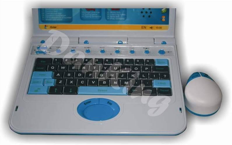 Kids Computers & Software - Children Intelligent Learning Laptop - Blue ...